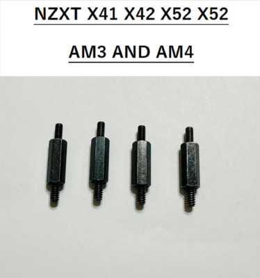 AM3 & AM4 Mount Bracket Screws For NZXT Kraken X41 X42 X51 X52 CPU Cooler Fan
