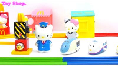 Hello Kitty & Dear Daniel Shinkansen Zugset - VINTAGE SEHR SELTEN