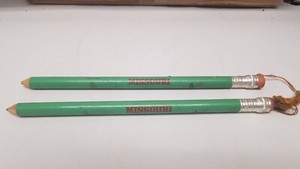2 Missouri Souvenior Giant Pencils 11"