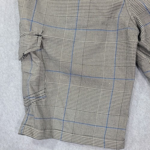 Fox Created To Destroy Cargo Shorts Mens 33 Plaid Gray Blue Black 10" Inseam - Picture 20 of 23
