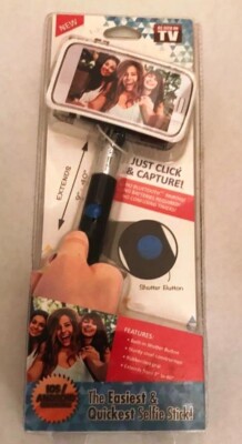 Self Click Selfie Stick IOS & Android Compatible Easiest Quickest Click Capture