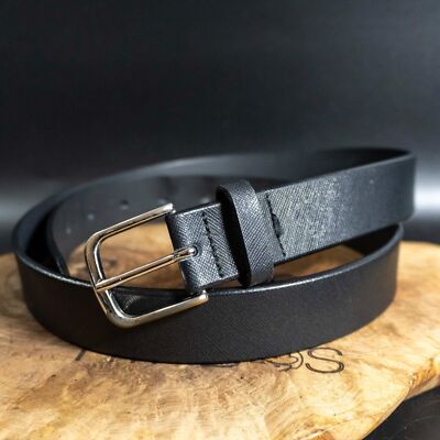 Zara Women’s Western Double Buckle Belt Size 80 Faux Leather