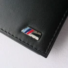 BMW M Power Motorsport Racing Sport Car Accessory Leather Credit Card Wallet