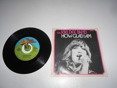 The Kiki Dee Band - How Glad I am (1975) Vinyl 7` inch Single Vg  +++
