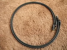 MOGAMI 4' PAIR IC CABLES, NAKAMICHI PRO GOLD RCA'S, CARDAS SOLDER, "REAL SOUND"