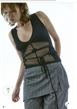 Archive At UO Black DESIGNER  Christina Top rrp£29 top fashon!