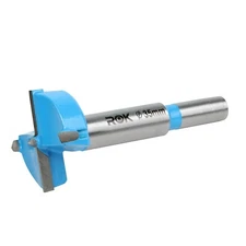 Rok Hardware Forstner Tip Hinge 35mm Dia Boring Bit Drill for Carpentry Blue
