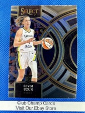2024 #177 Sevgi Uzun Panini WNBA Select Basketball Premier Level Base RC Wings