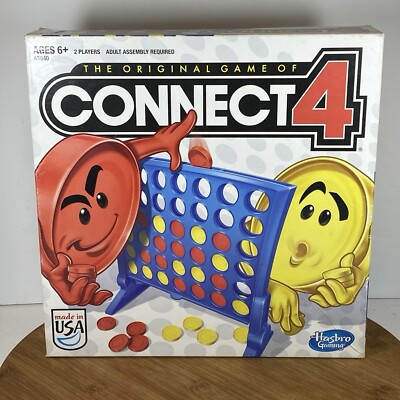 Hasbro ORIGINAL GAME OF CONNECT , 2 players Age 6+