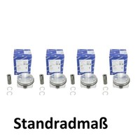 4X Kolben Standardmaß KS FüR VW Golf 7 1.4 TSI 41940600 74,50 Mm CHP