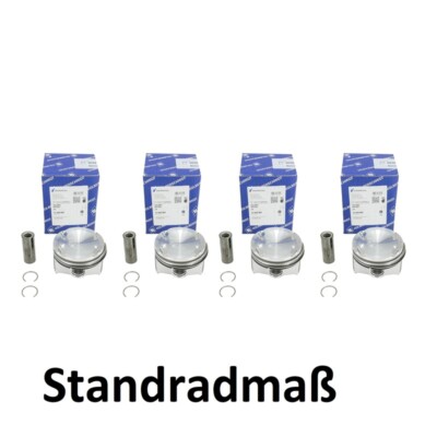 4x Kolben Standardmaß KS für VW Golf 7 1.4 TSI 41940600 74,50 mm CHP