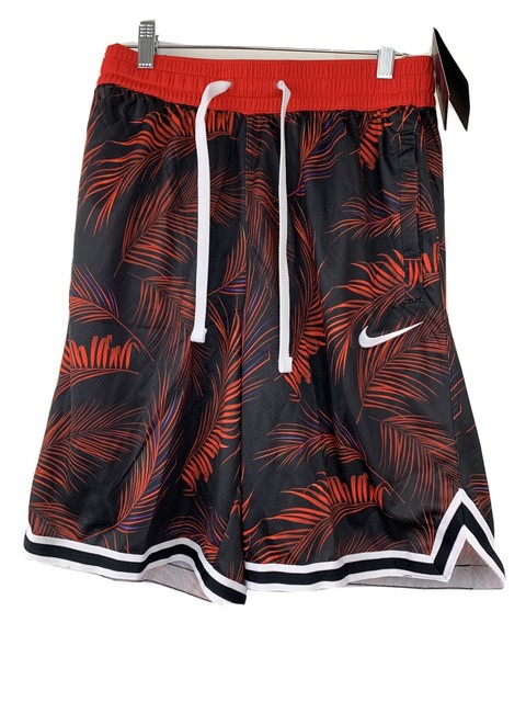 NIKE Dri-Fit DNA Floral Basketball Shorts University Red AR1321-657 Men's Medium | eBay