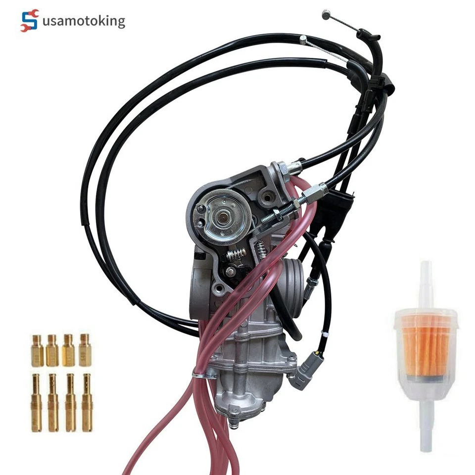 FCR Carburetor Throttle Cable for Yamaha WR426F WR450F Motorcycle Carb 2001-2011 - Image 3 of 4