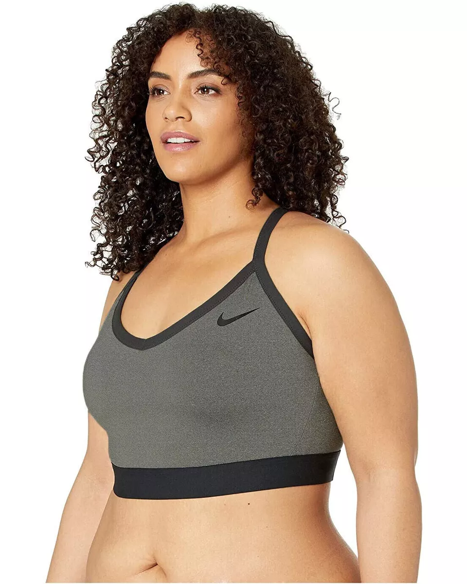 Nike Plus Size Indy Sports Bra Womens Dri-FIT Light-Support Removable  Padding 3X