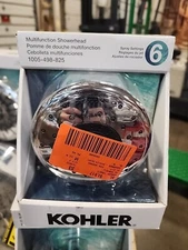 Kohler Daisyfield 6-Spray Patterns with 1.75 GPM 4.94 in. Wall Mount Fixed Showe