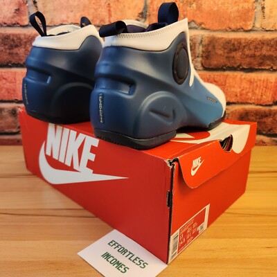 ナイキ　スニーカー　Nike AIR FLIGHTPOSITE 2 Nike - Men - Air Flightposite 2 - White/Midnight Navy/Blue Gaze