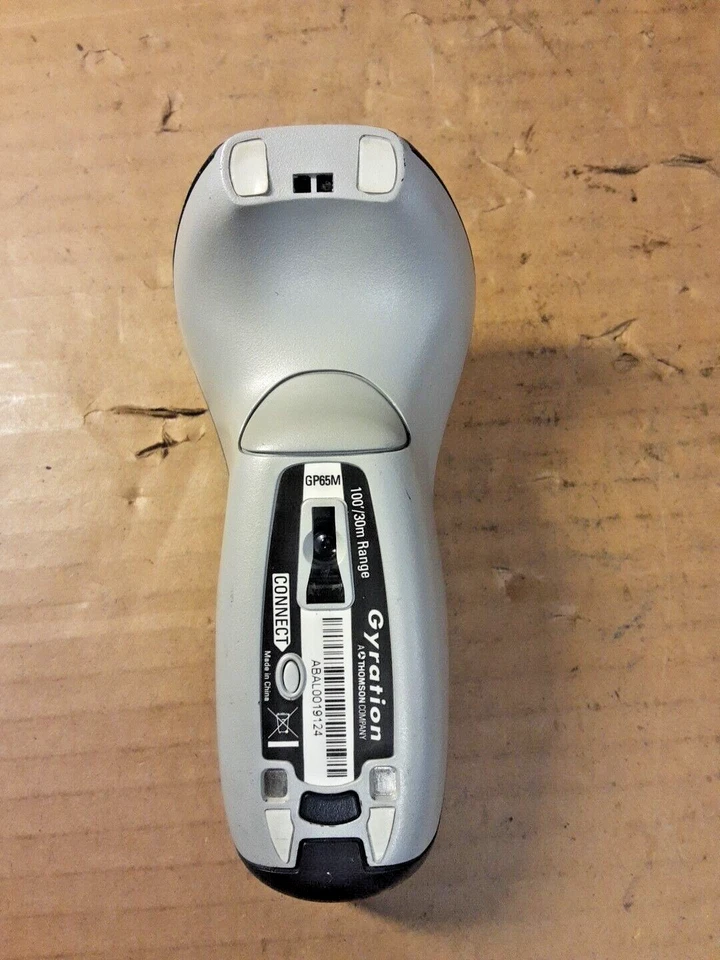 Gyration Go Plus 2.4 GHz Cordless Air Mouse GP65M, POINTER + BATTERY ONLY - Image 3 of 4