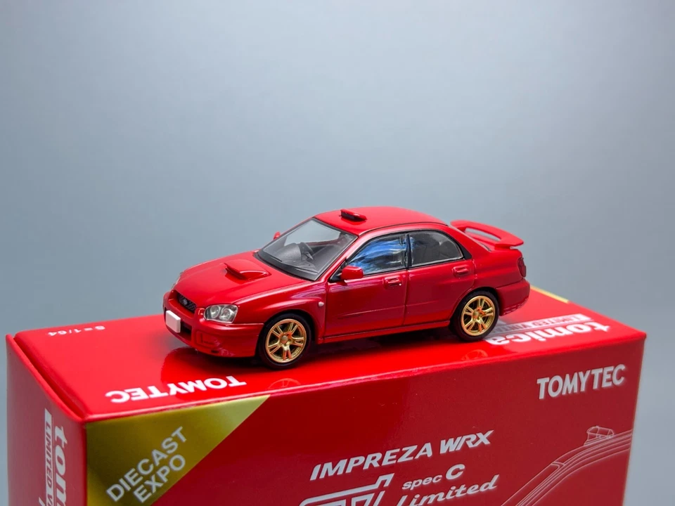 Tomica Limited Vintage Neo Tomytec 1/64 Diecast Expo Event 2025 SUBARU IMPREZA Foto 4 de 4