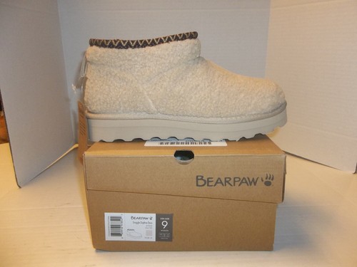 Bearpaw Casual Boots Womens Size 9 Snuggle Daphne Faux Fur Upper 3192W - 第 1/5 張圖片