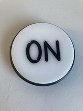 Double-Sided Casino Grade ON/Off Craps Dealer Puck 3 Inch Diameter