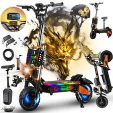 8000W E-Scooter Electric Scooter 85KM/H 11" Off-Road 60V 43AH Cheevalry S11 PRO