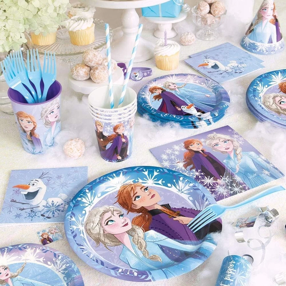Únicas tazas de papel para fiestas Disney Frozen - 9 oz. (Pack de 8) Foto 2 de 2