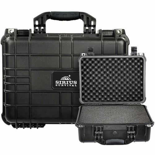 Sirius Gear & Equipment Hard Case with Foam - Waterproof, Shock & Dust Proof - Picture 12 of 20