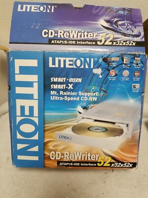NEW OPEN BOX LITEON CD-ReWriter 52x32x52x w/ATAPI Interface