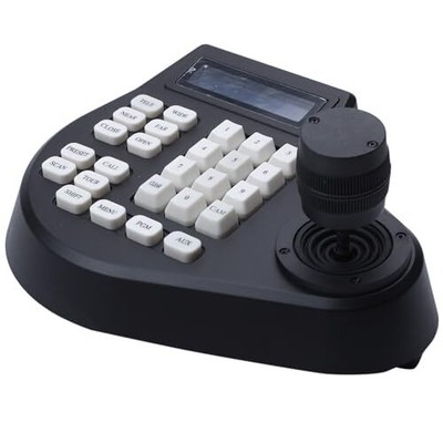 Mini Analog PTZ Keyboard with 4D Joystick, PTZ Speed Dome Controller with RS4...