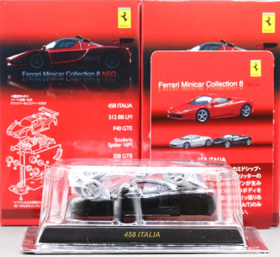 フェラーリ458 Italia ブラックメタリック　模型 FERRARI 458 ITALIA BLACK METALLIC 1:18 by HOT WHEELS ELITE