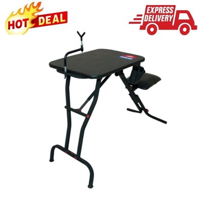 Ultra-Steady Shooting Bench Foldable Portable 32 lbs NEW