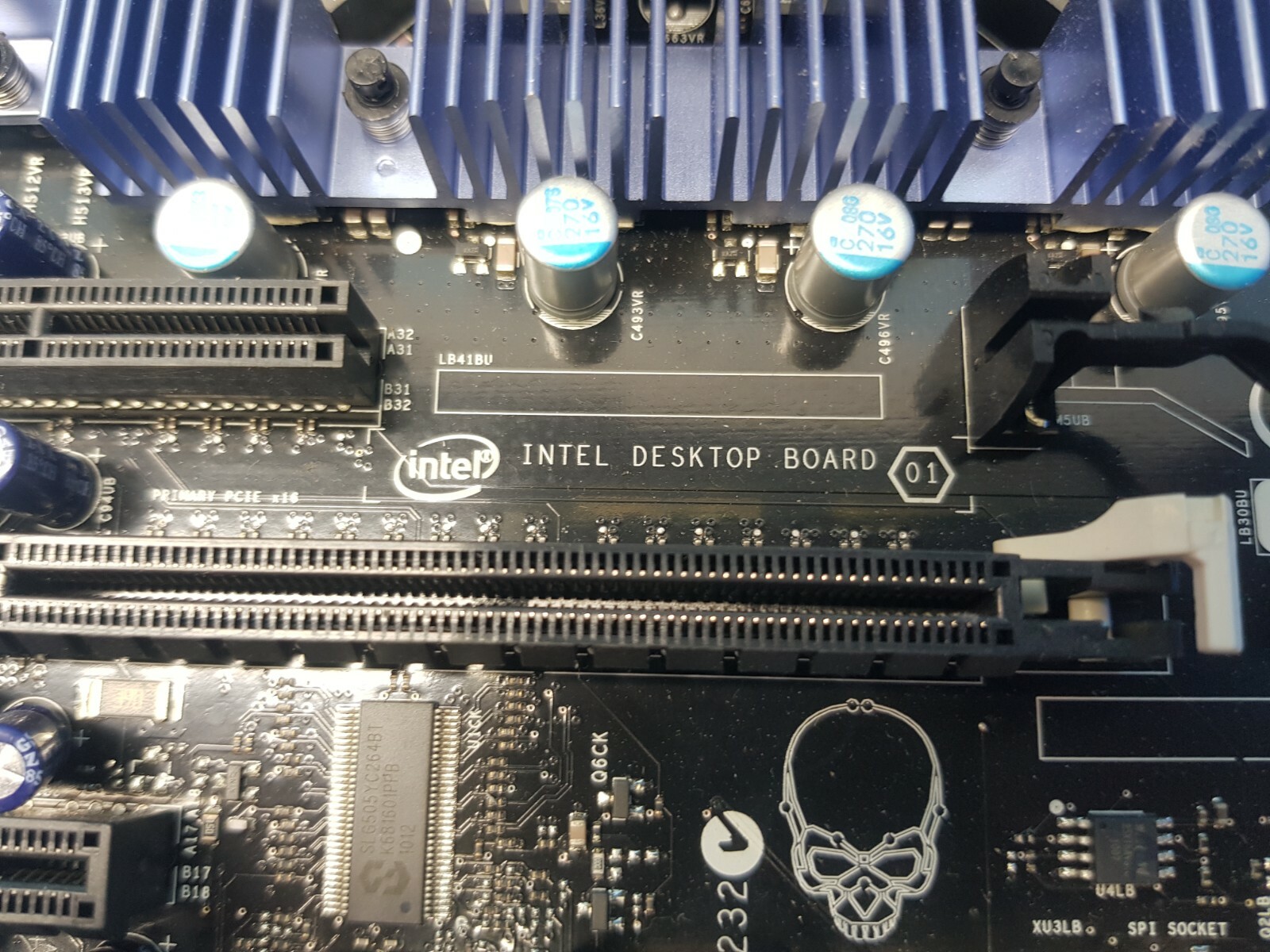 Fan Intel Dx5850 Dx58so Motherboard Intel Desktop Motherboard