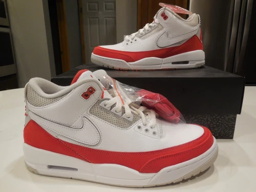 Men's Nike Air Jordan 3 Retro Tinker "Air Max 1" Shoes -CJ0939 100- Size 11 -New