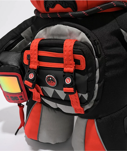 ZAINO ORSACCHIOTTO SPRAYGROUND SQUALO IN PARIGI BORSA PORTAMONETE NERO *ESAURITO* 🧸 - Foto 6 di 12