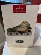 2023 Jabba The Hutt Star Wars Return Of The Jedi Hallmark Keepsake Ornament. New