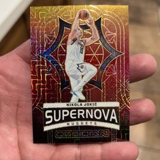 2023-24 Panini Obsidian-Supernova Nikola Jokić#4 Electric Etch Molten Mojo 03/10
