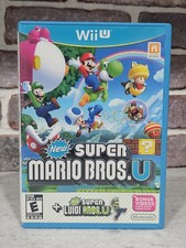 Super Mario Bros. U with New Super Luigi U. (Nintendo Wii) Tested Works