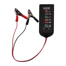 Auto Battery Health Monitor with 1000A Load Testing Real Time Voltage Detection