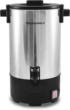 Elite Gourmet CCM-035 Maxi-Matic 30 Cup Stainless 30 Cup, Steel 