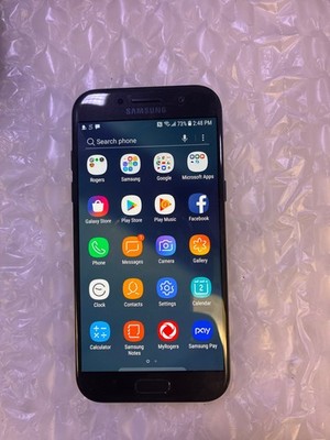   Samsung Galaxy A5 2017 SM-A520W 32GB Black Smartphone Rogers