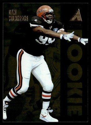 1995 Pinnacle Zenith Dan Wilkinson Rookie Cincinnati Bengals #Z121