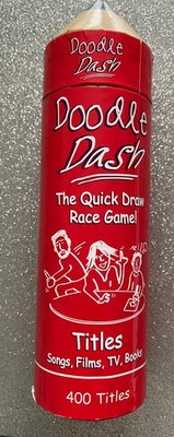 Talking Tables Doodle Dash Quick Draw Race Game - Complete