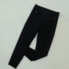 Anatomie Ipant Hybrid Pant Women's Small Black Zip Front Stretch Slim Fit Travel