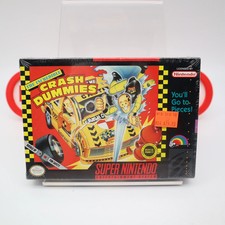 SNES Super Nintendo Game THE INCREDIBLE CRASH DUMMIES - NEW & Factory Sealed!