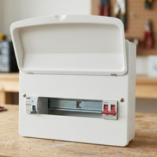 Excel Consumer Unit 10 Way 14 Module Main Switch Board with Type 2 SPD