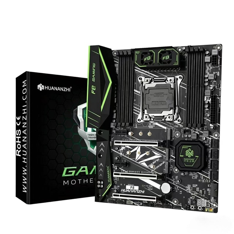 HUANANZHI X99 F8 motherboard ddr4 lga2011-3 c612 e5 2686 v4/2696 v3 workstation