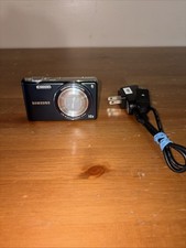 Samsung PL210 Compact Digital Camera 10x Optical Zoom USB f/3.3-5.9 Blue Works
