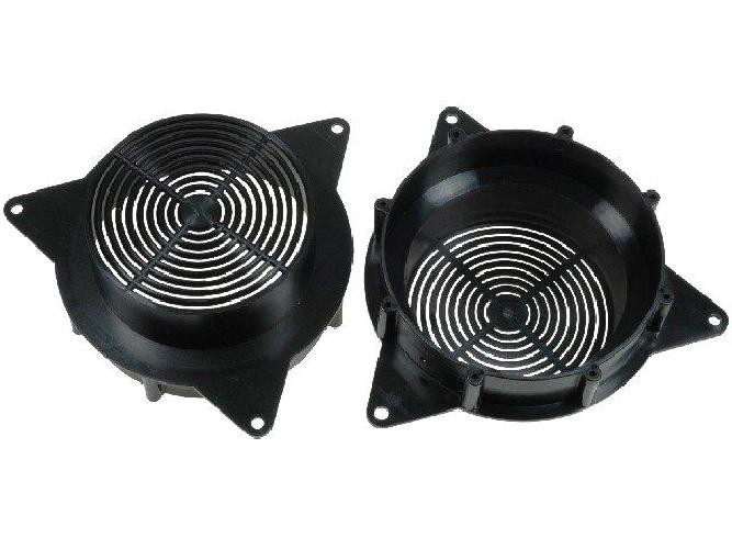 Entretoises EN459 D165mm Mercedes Classe M W163 bagues haut-parleur avant noires