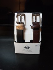 Reversible two color sided Belts - Black-Brown - Size XL