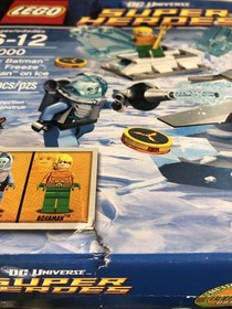 76000 ARCTIC BATMAN VS MR FREEZE AQUAMAN ON ICE lego legos set superheroes NEW